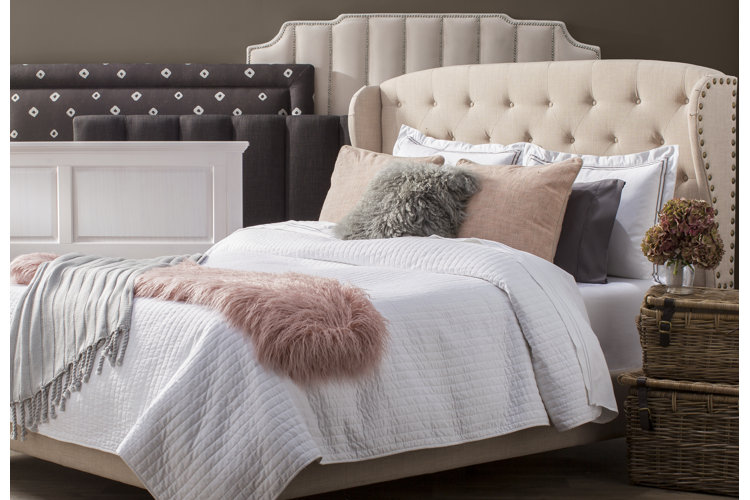 Upholstered vs. Wood Bed The Great Design Debate Wayfair